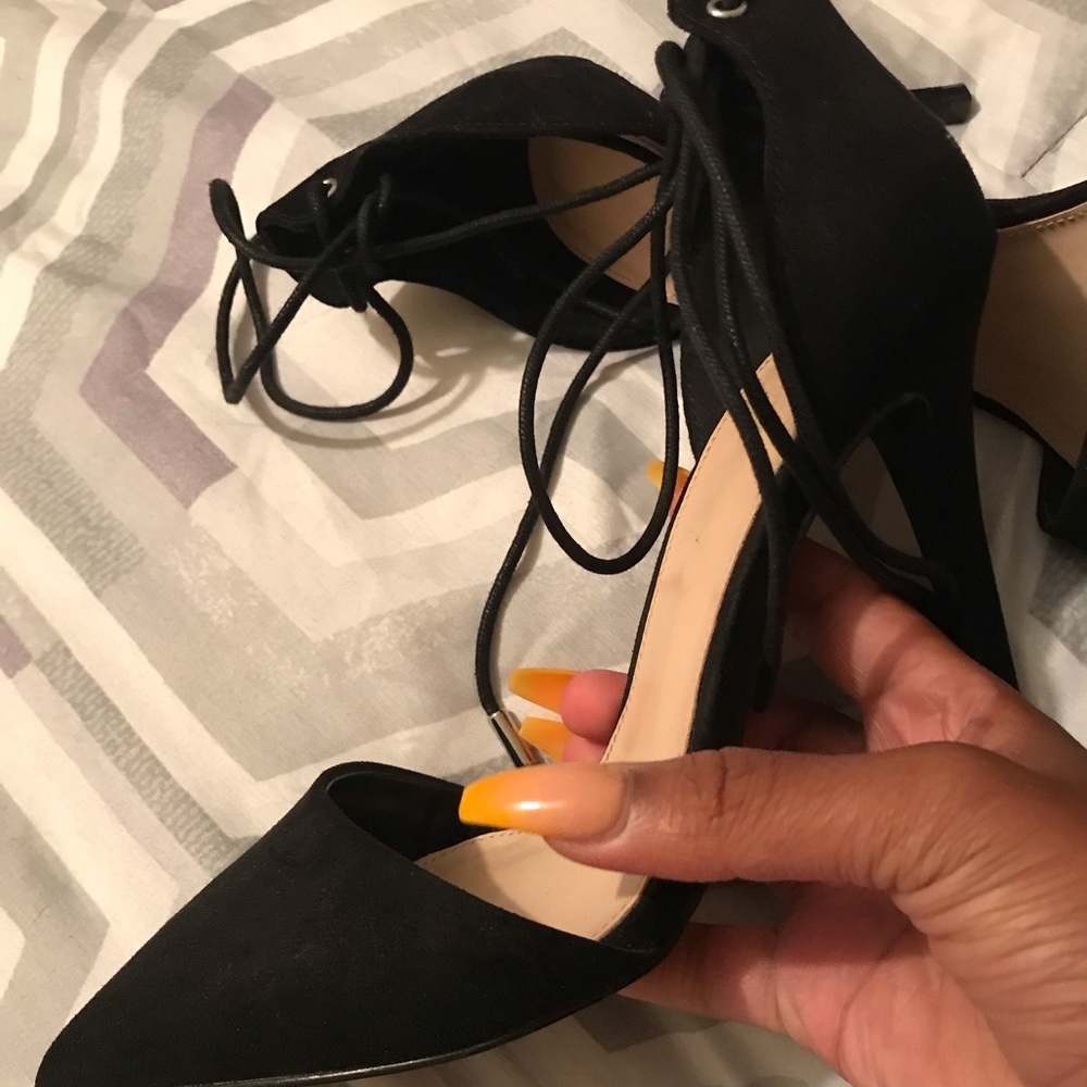Black heels